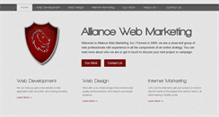 Desktop Screenshot of alliancewebmarketing.com
